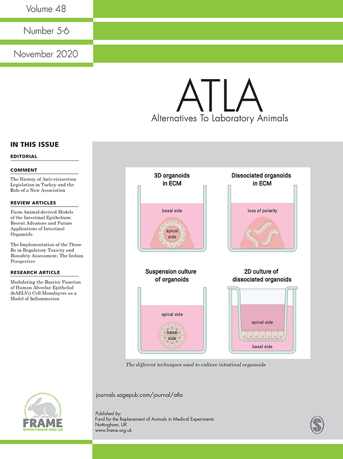 ATLA Alternatives to laboratory animal(vol.48, No.5-6) – KIC3Rs